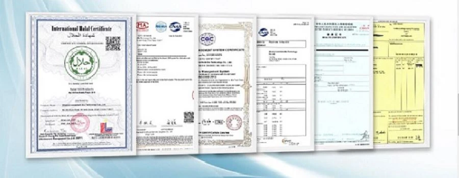Lychee Extract certificate